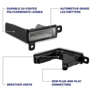 Toyota Tundra LED Reverse Lights - FORM Lighting - OEM-Grade Construction - Smoked - `22-`25